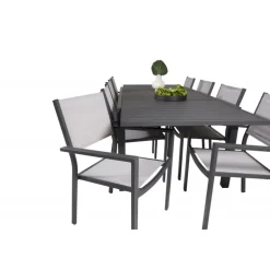 Marbella Loungesæt - Havemøbelsæt - Sort,Grå