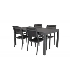 Marbella Loungesæt - Havemøbelsæt - Sort