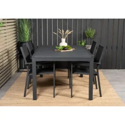 Marbella Loungesæt - Havemøbelsæt - Sort