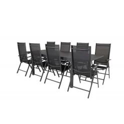 Marbella t Loungesæt - Havemøbelsæt - Sort