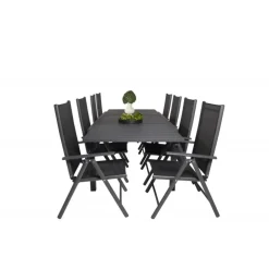 Marbella t Loungesæt - Havemøbelsæt - Sort