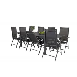 Marbella t Loungesæt - Havemøbelsæt - Sort