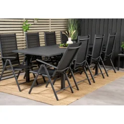 Marbella t Loungesæt - Havemøbelsæt - Sort