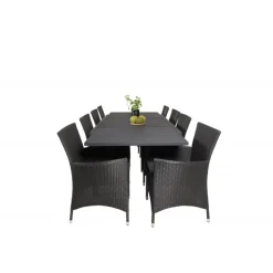 Marbella t Loungesæt - Havemøbelsæt - Sort