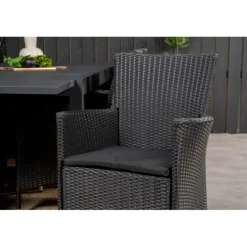 Marbella t Loungesæt - Havemøbelsæt - Sort