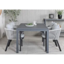 Marbella t Loungesæt - Havemøbelsæt - Sort,Grå