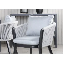 Marbella t Loungesæt - Havemøbelsæt - Sort,Grå