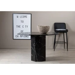 Marbs Rundt spisebord - Sort