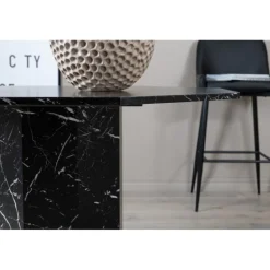 Marbs Rundt spisebord - Sort