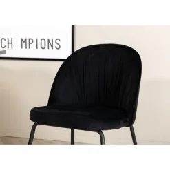 Marbs Rundt Spisebordssæt - Sort