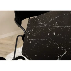 Marbs Rundt Spisebordssæt - Sort