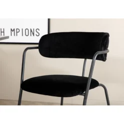 Marbs Rundt Spisebordssæt - Sort