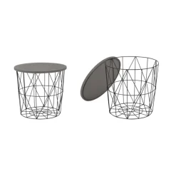 MARIFFA sofabord, - Grå / Sort