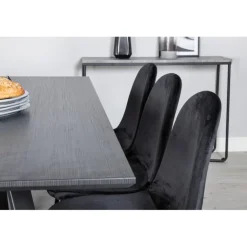 Marina e Spisebordssæt - Sort