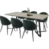Marina e Spisebordssæt - Sort og Grøn og - Grå