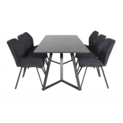 Marina e Spisebordssæt - Sort