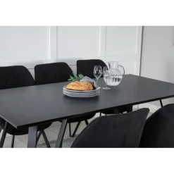 Marina e Spisebordssæt - Sort