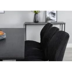 Marina e Spisebordssæt - Sort