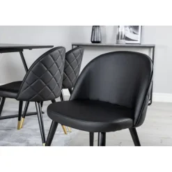 Marina e Spisebordssæt - Sort