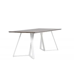 Marina Spisebord - Grå og Hvid
