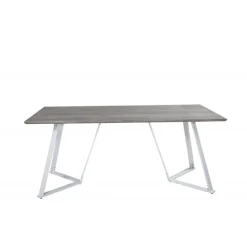 Marina Spisebord - Grå og Hvid