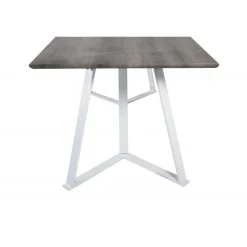 Marina Spisebord - Grå og Hvid