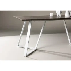 Marina Spisebord - Grå og Hvid