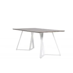 Marina Spisebord - Grå og Hvid