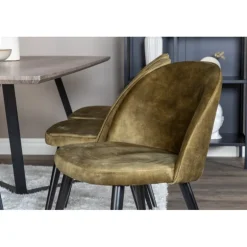 Marina Spisebordssæt - Sort og Grøn og - Grå