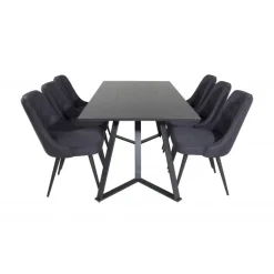 Marina Spisebordssæt - Sort