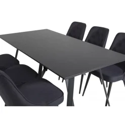 Marina Spisebordssæt - Sort