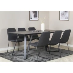 Marina Spisebordssæt - Sort
