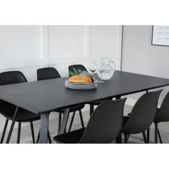 Marina Spisebordssæt - Sort