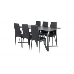 Marina t Spisebordssæt - Sort