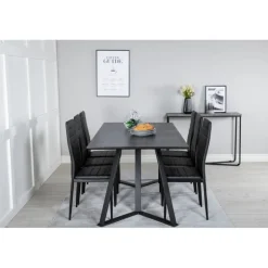 Marina t Spisebordssæt - Sort