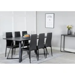 Marina t Spisebordssæt - Sort