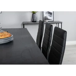 Marina t Spisebordssæt - Sort
