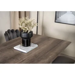 Marina t Spisebordssæt - Sort og Grå