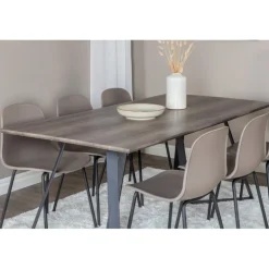 Marina t Spisebordssæt - Sort og Grå