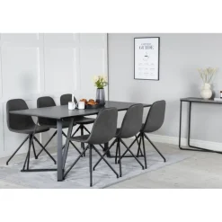 Marina t Spisebordssæt - Sort