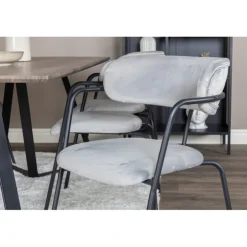 Marina t Spisebordssæt - Sort og Grå