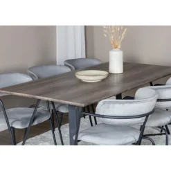 Marina t Spisebordssæt - Sort og Grå