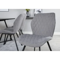 Marina t Spisebordssæt - Sort og Grå