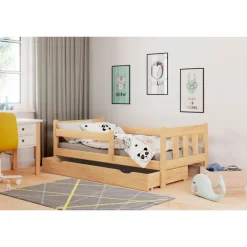MARINELLA børneseng med skuffe 80x160cm - Eg