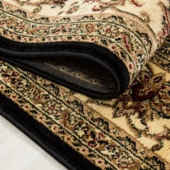 Marrakesh 210 tæppe - Sort