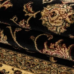 Marrakesh 210 tæppe - Sort