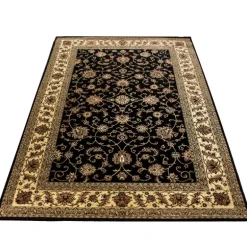 Marrakesh Orientalsk tæppe Orientalisk - Sort