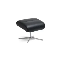 Mars lænestol - Sort læder