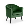 MARSHAL lænestol, - Mørkegrøn