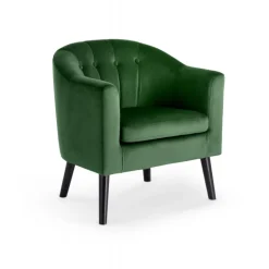 MARSHAL lænestol, - Mørkegrøn